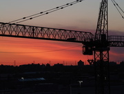 13th May 2015 - Sunset Framed by the Crane