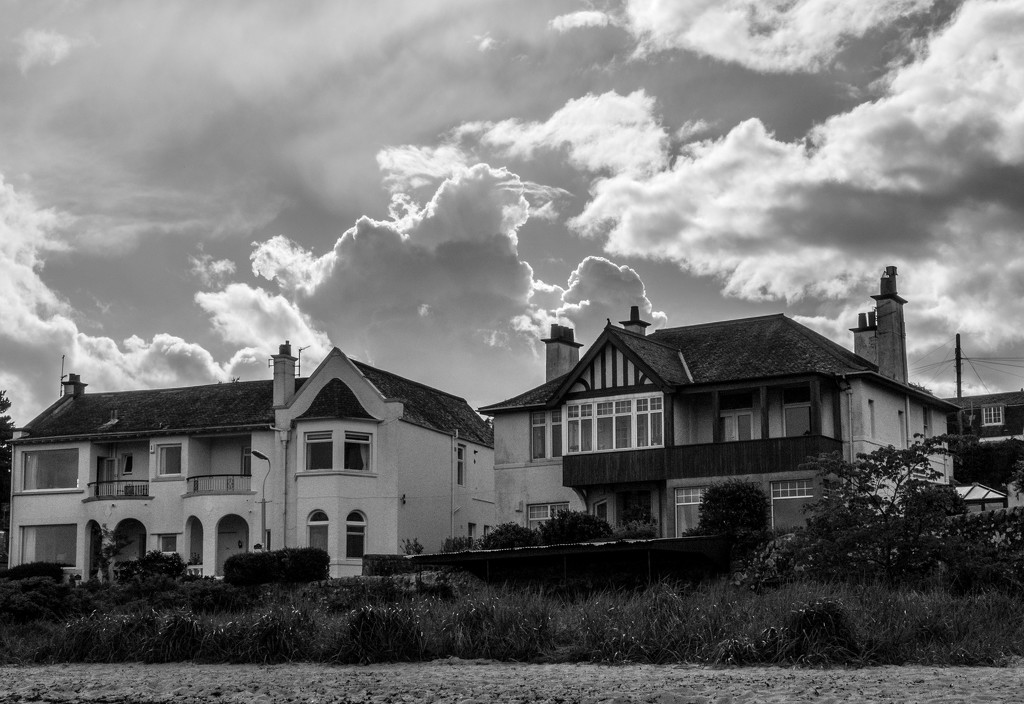 Clouds and houses by frequentframes