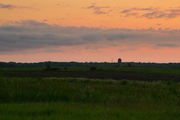 18th May 2015 - Meadow, Silo, Kansas Dawn