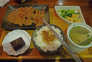 16th May 2015 - Taiwan fried pork rib meal set