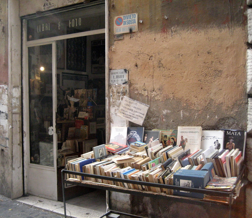 Beautiful Rome bookshop by steveandkerry