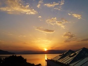 18th May 2015 - Sunrise over the Ionian Sea...from my balcony..