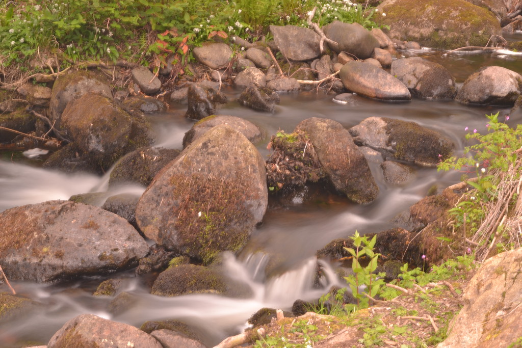 Boulders in the stream by ziggy77