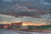 21st May 2015 - Trains and Sunset