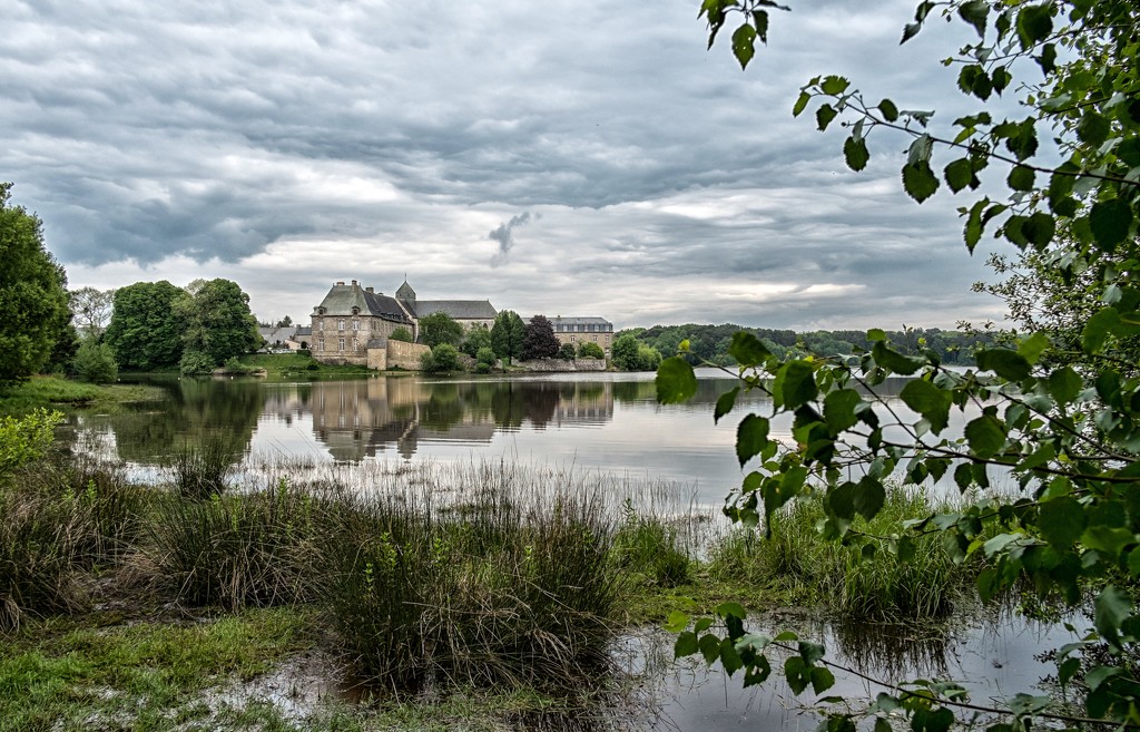 Paimpont Abbey at Pentecost by vignouse