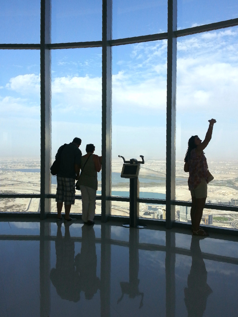 Atop the Burj Khalifa by amrita21