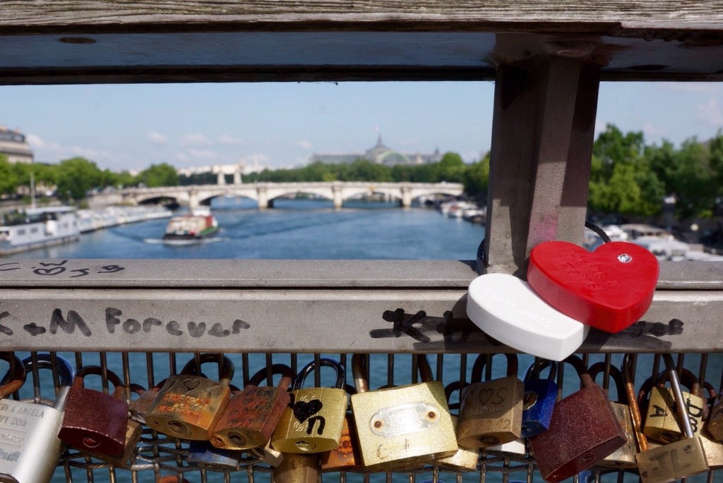 Locks on the Seine by bella_ss