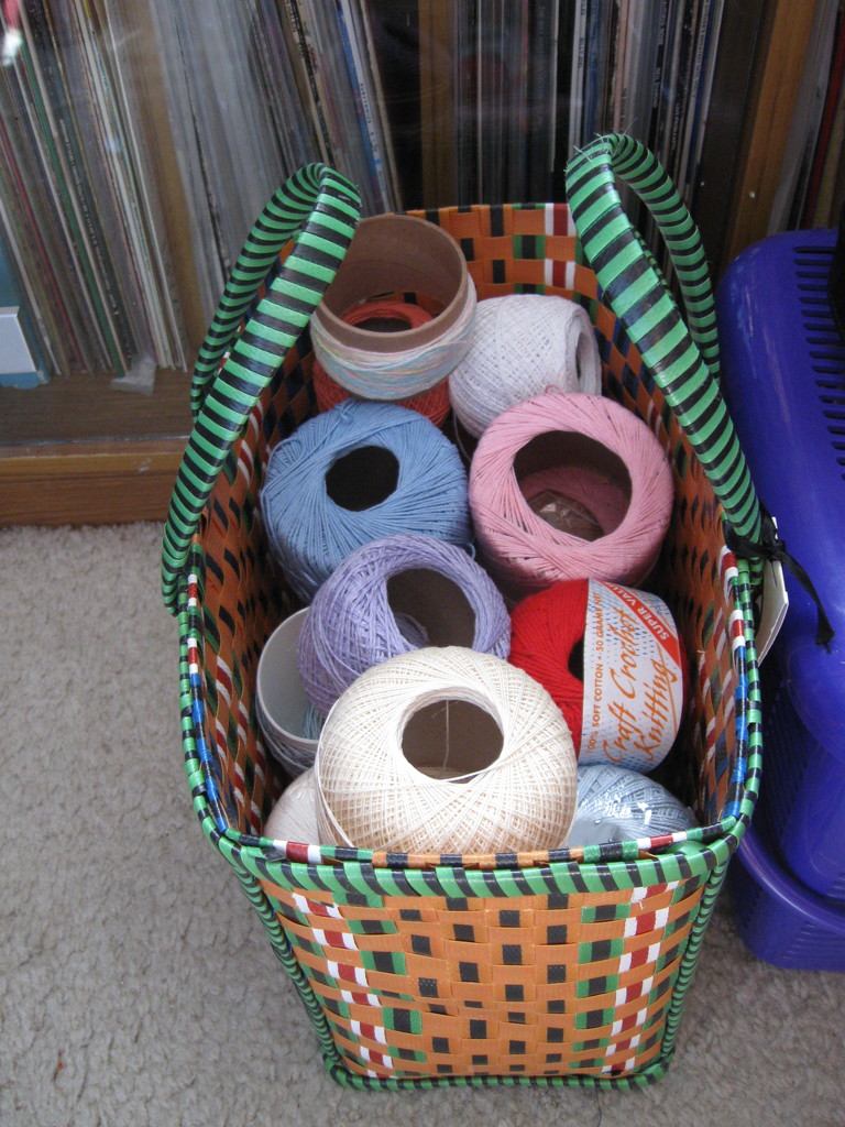 A basketfull of cotton by mozette