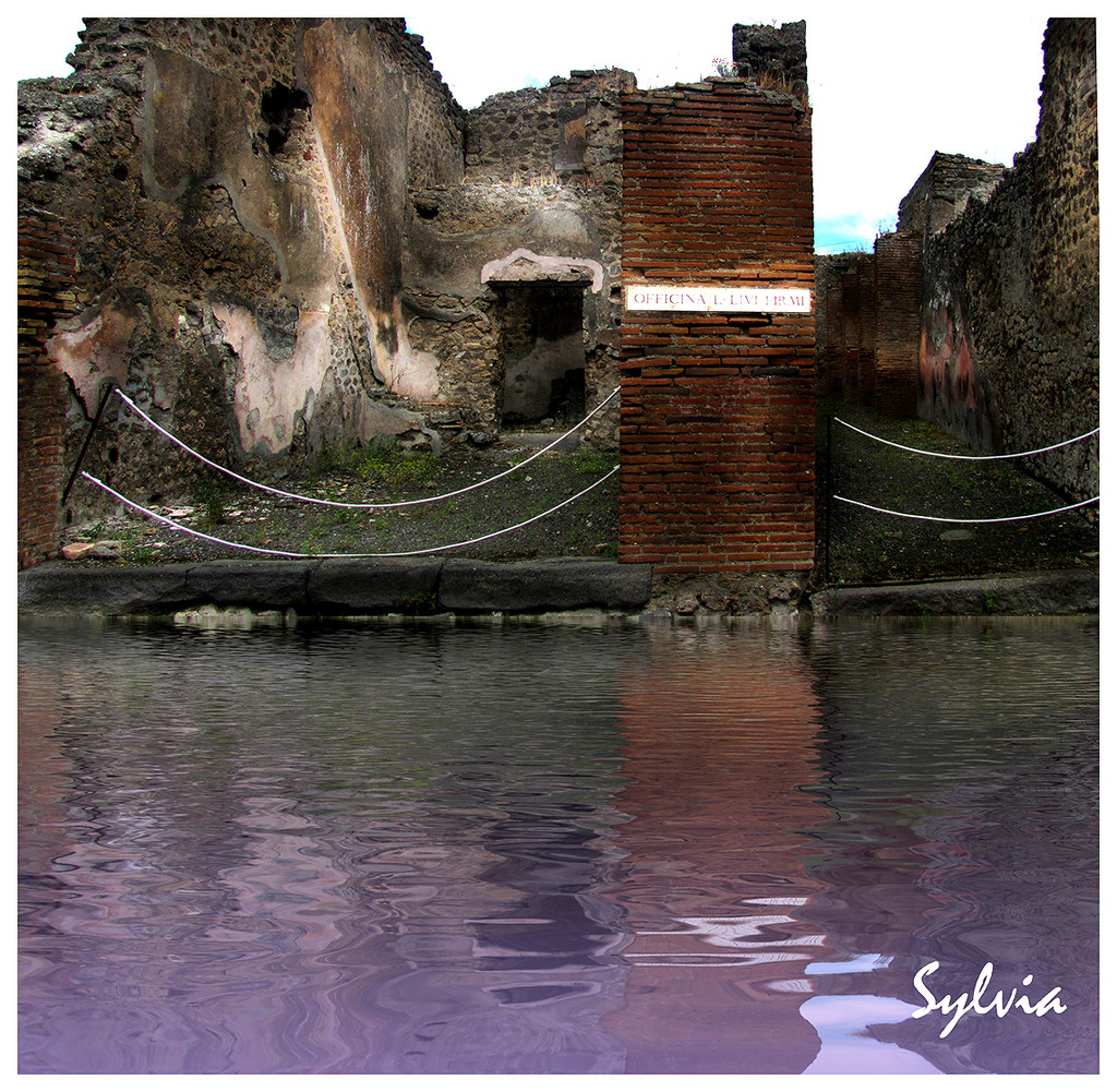 PHOTOSHOP 8 POMPEI  VOEG NET WATER BY     . by sdutoit