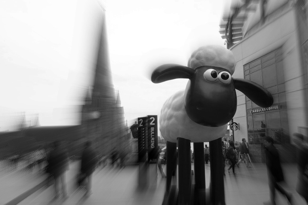 Shaun The Sheep in Birmingham by bizziebeeme