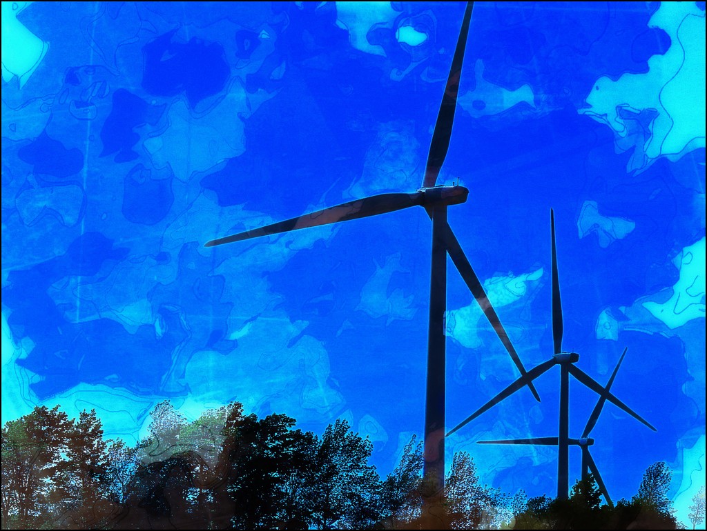 Wind Turbines by olivetreeann