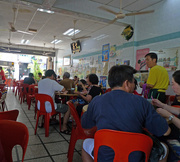 20th May 2015 - Busy time Wen Chang Chicken rice shop