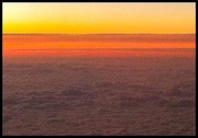 31st May 2015 - Sunset at 35,000 feet
