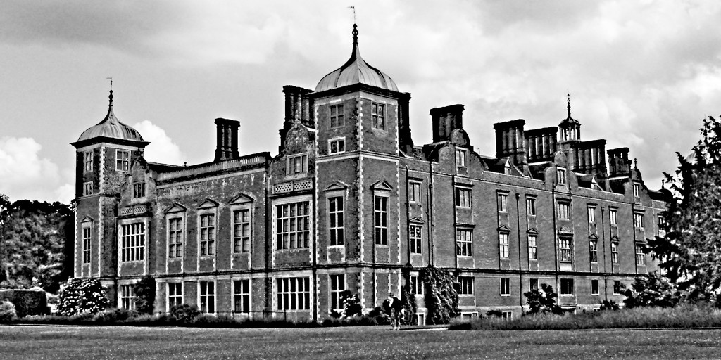 Blickling in black and white by jeff