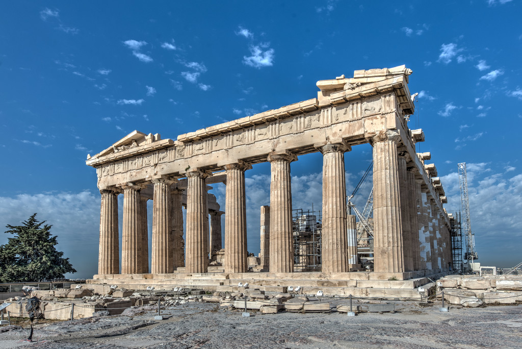 Working on the Parthenon by taffy