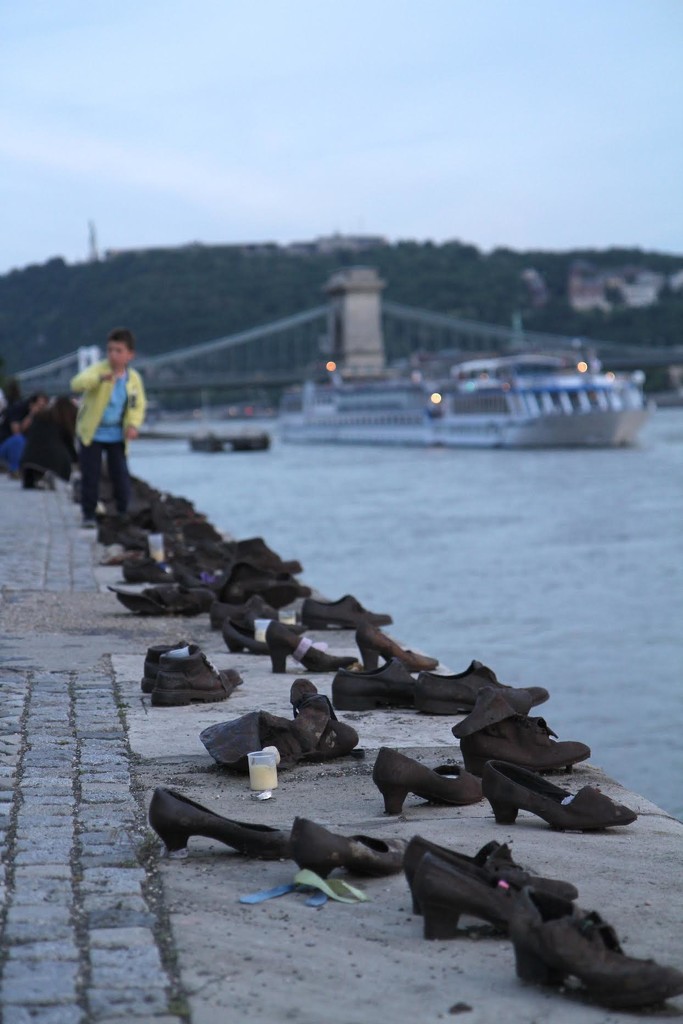 Shoes on the Danube by whiteswan