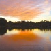 Lake sunset by sugarmuser