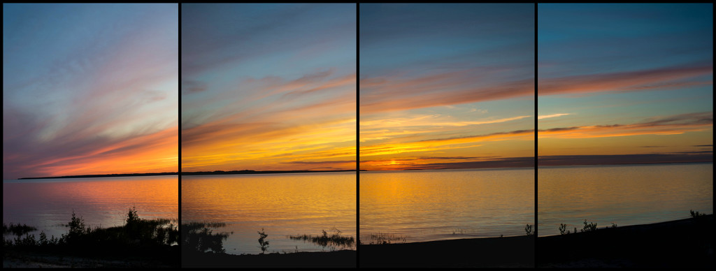 Welcoming Beaver Island Sunset by taffy