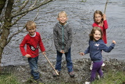 27th May 2015 -  Grandchildren by the River