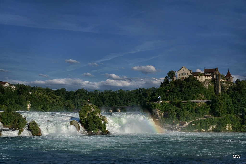 2015-05-31b Rhine Falls / dinner with a view by mona65