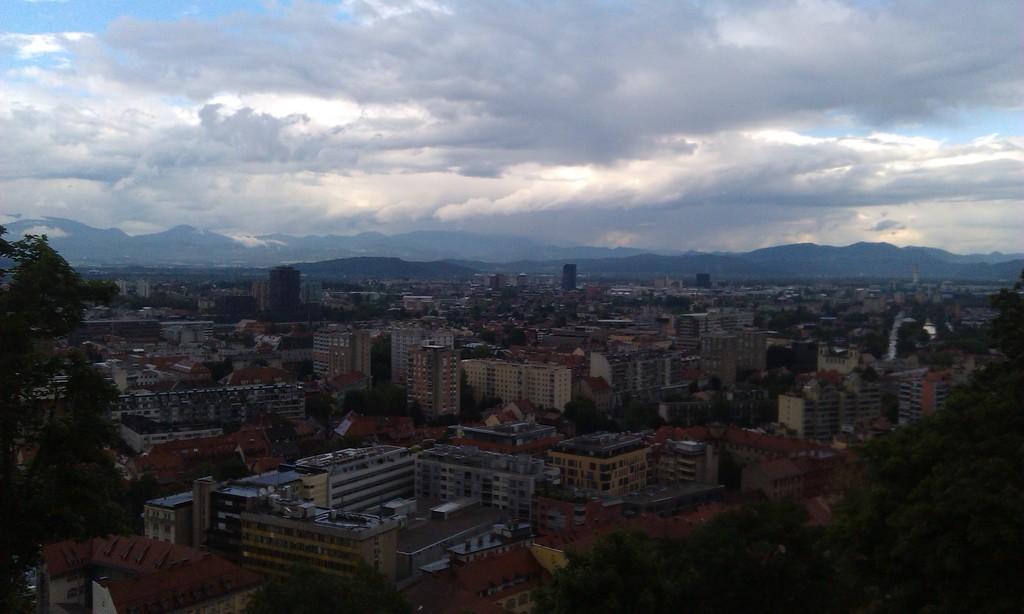 The view from Ljubljana castle by nami