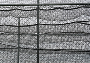 3rd Jun 2015 - Batting cage in B&W....maybe not