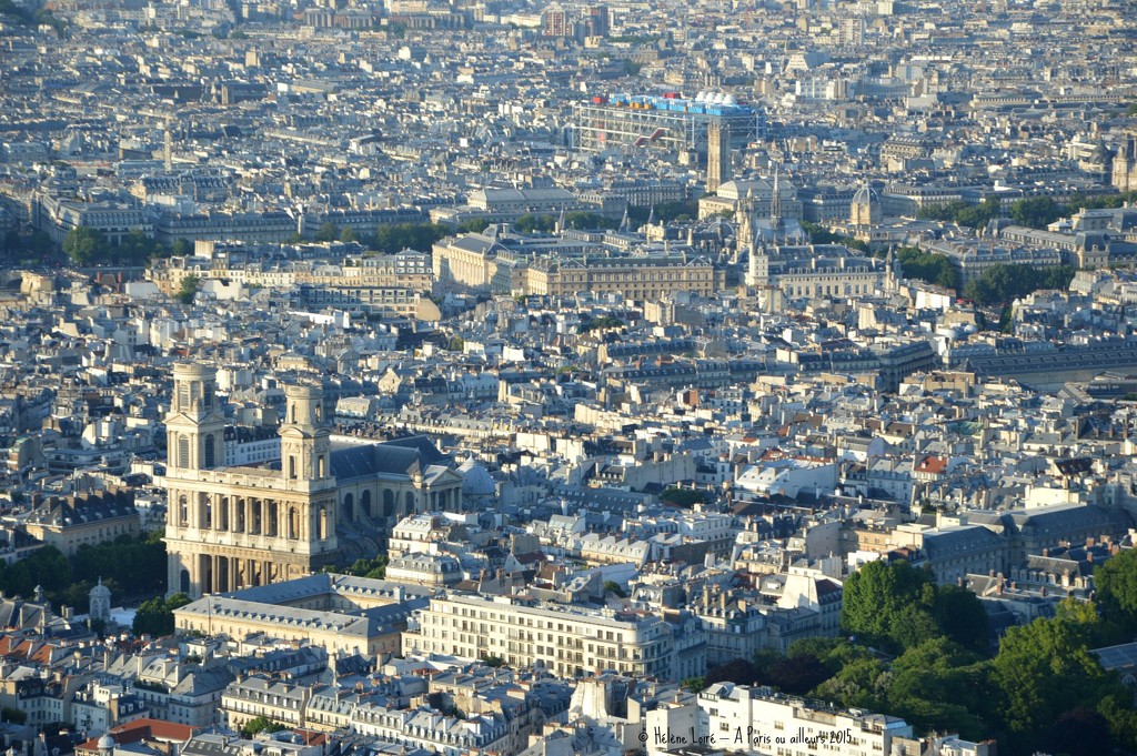 Paris from above  by parisouailleurs