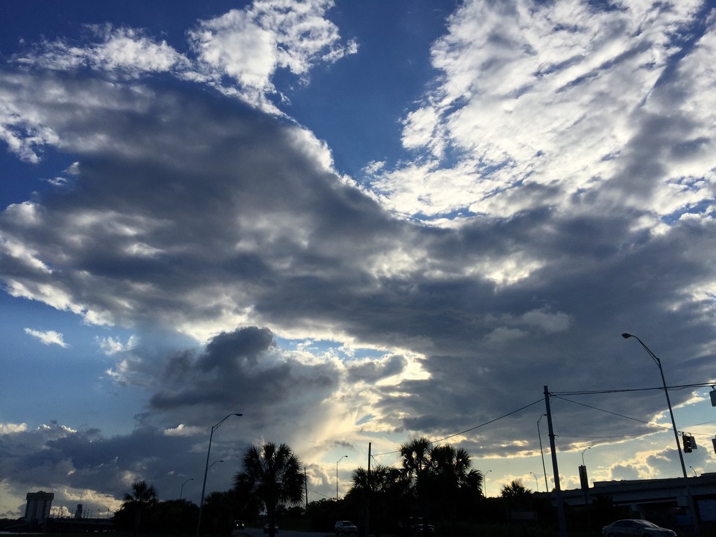Dramatic skies over Charleston SC yesterday by congaree
