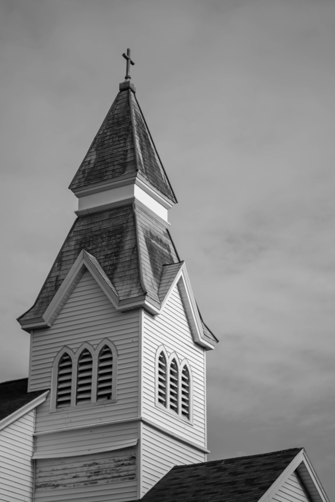 Old St. Loe's steeple by meemakelley