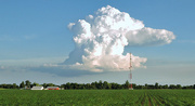 5th Jun 2015 - Clouds Building Over The Prairie