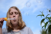 4th Jun 2015 - Blowing bubbles