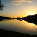 Winter sunset on the River Murray by flyrobin