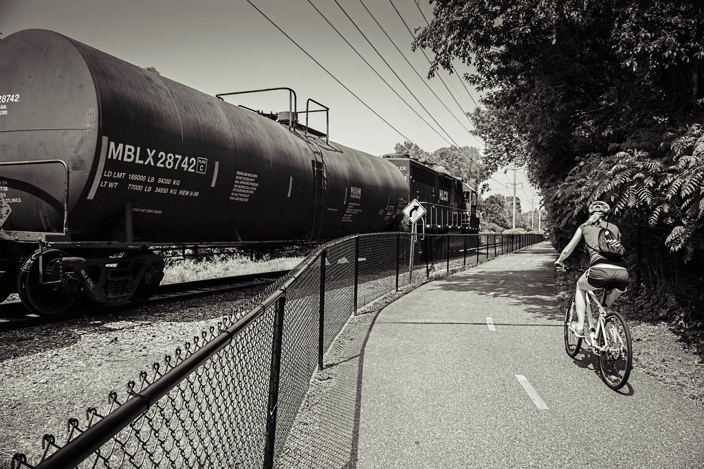 Biking the Luce Line by tosee