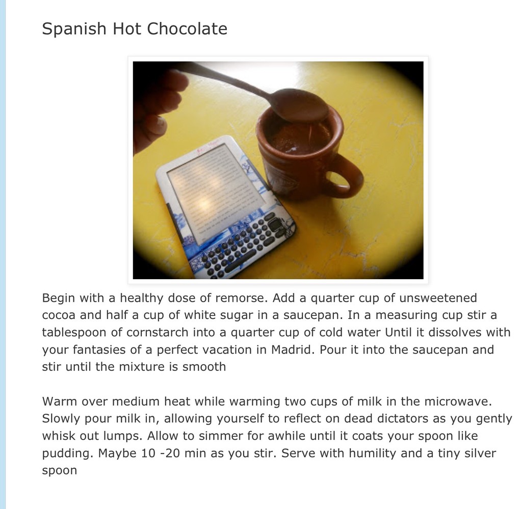 Spanish Hot Chocolate by pandorasecho