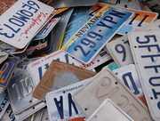 11th Jun 2015 - Graveyard of License Plates