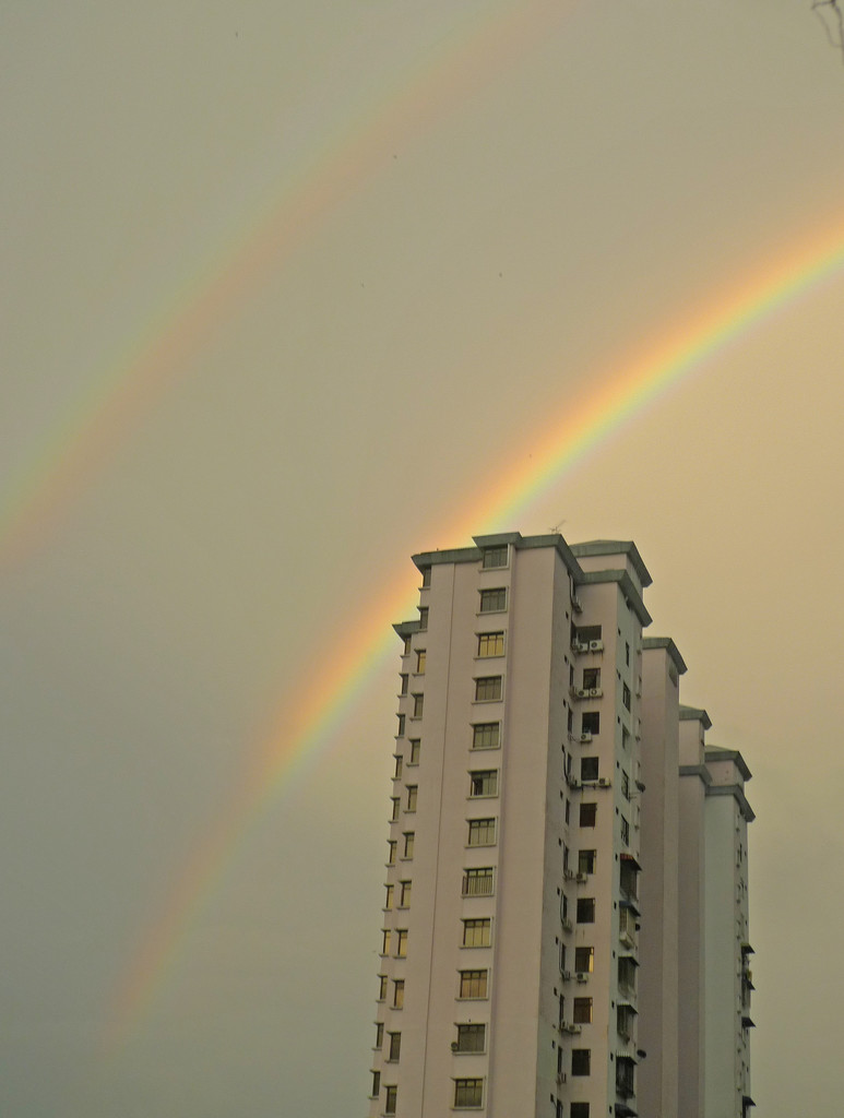 Double rainbow over Taman Permai by ianjb21