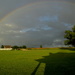 Double Rainbow and My House as Shadow by kareenking