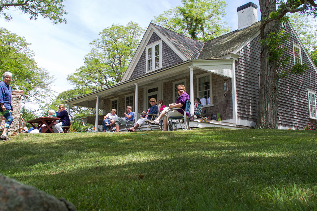 Garden Club picnic, Cape Cod by berelaxed