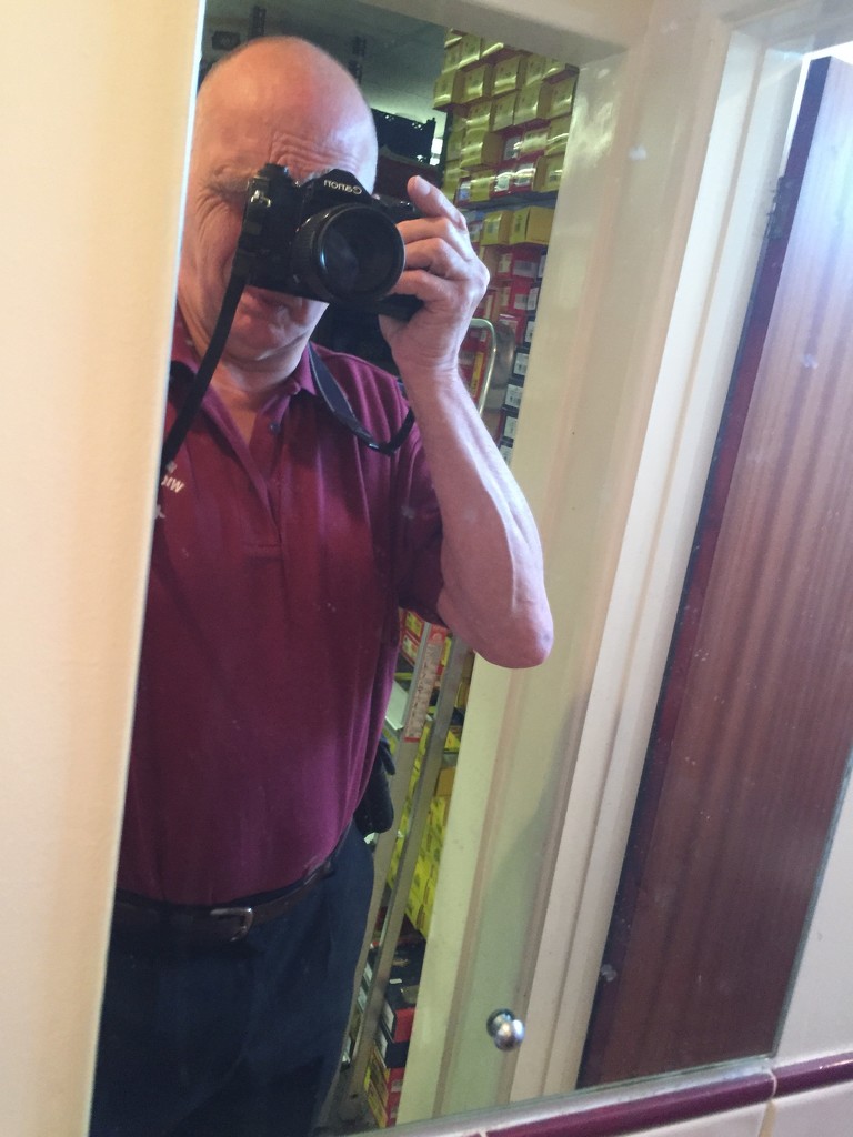 Reluctant Selfie by davemockford