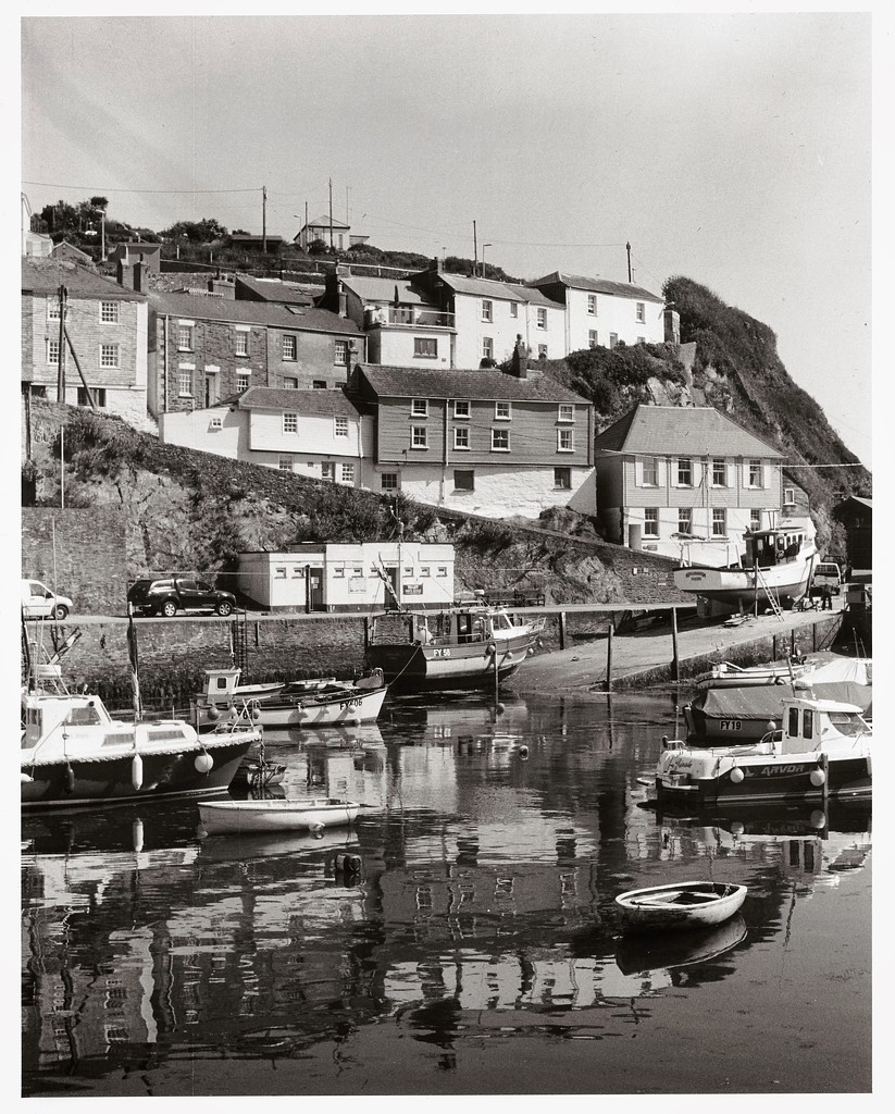 More reflections Mevagissey Harbour.  by swillinbillyflynn