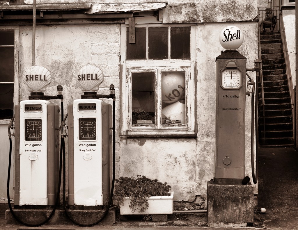 Vintage pumps by swillinbillyflynn