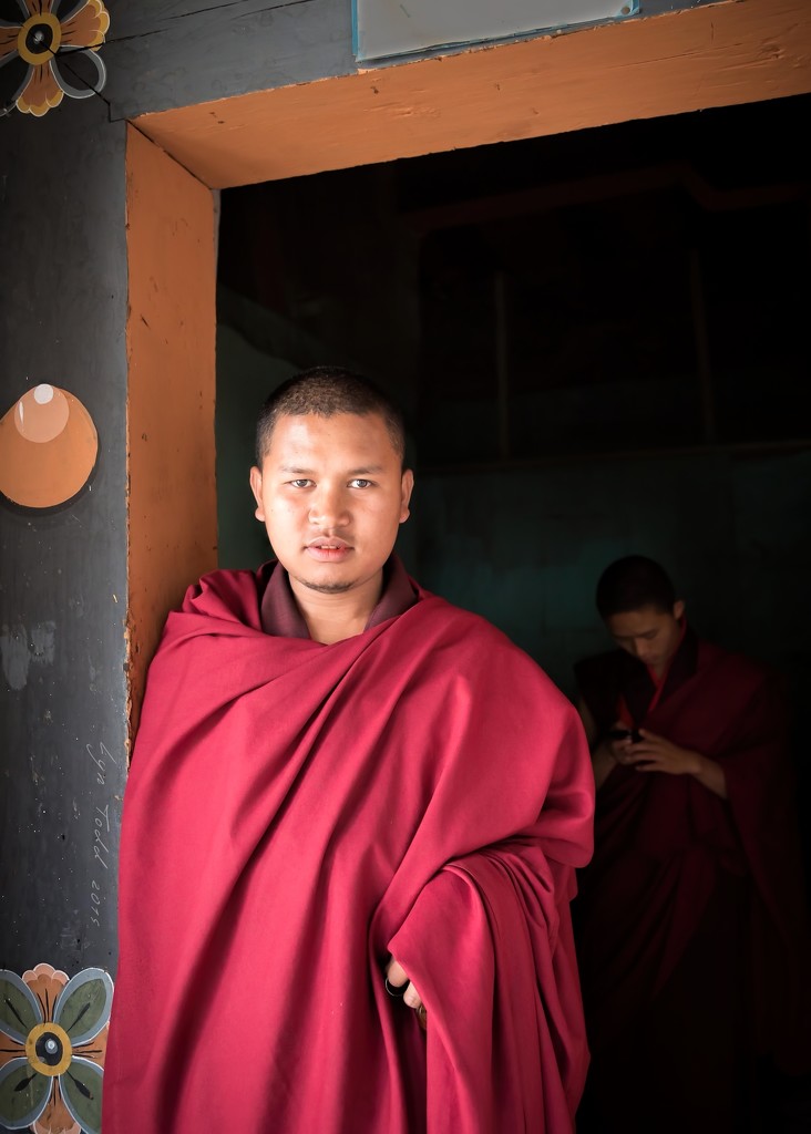 Punakha monk by ltodd