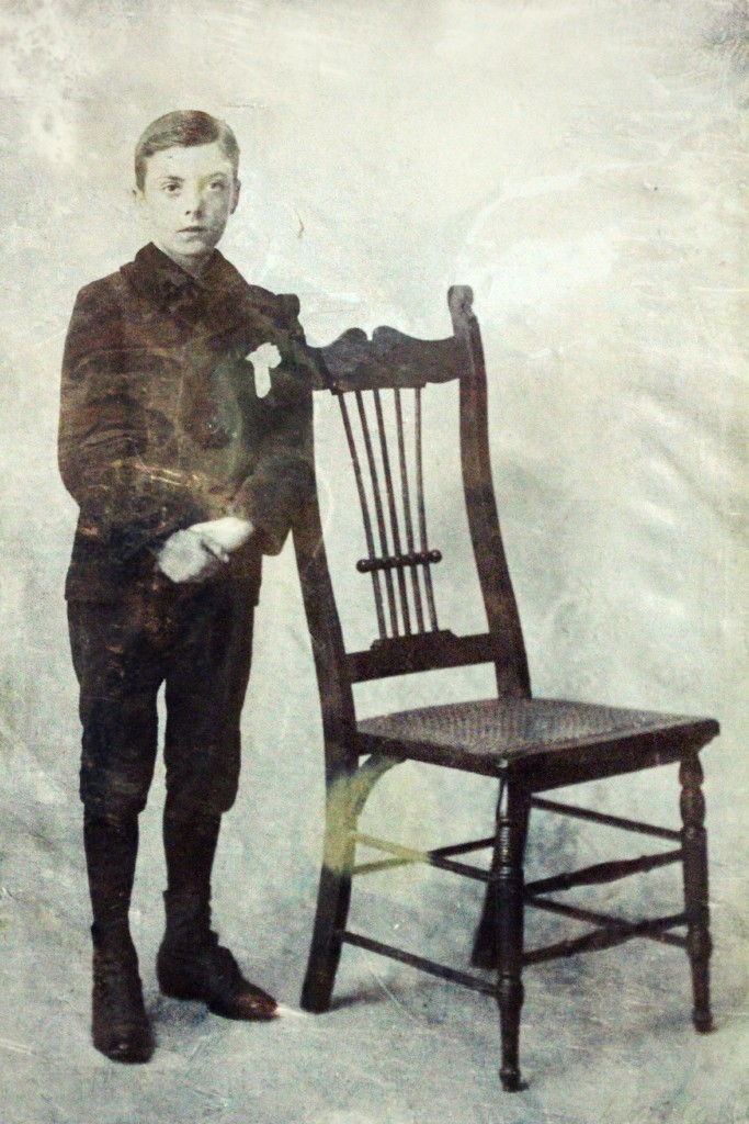 Boy and Chair by juliedduncan