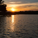 Coralville Lake sunset by lindasees