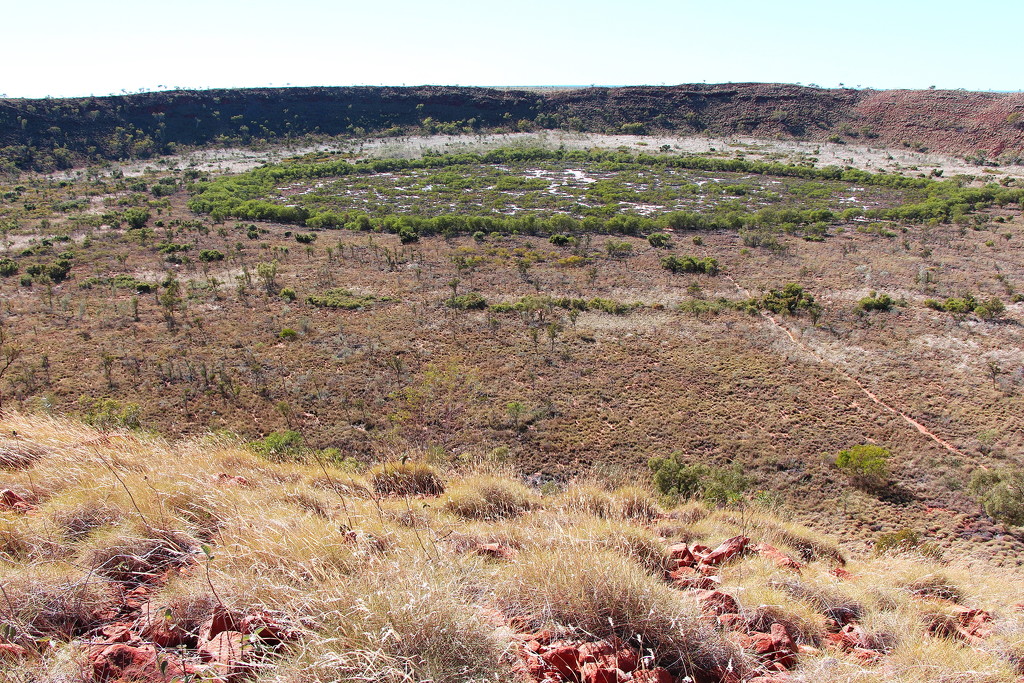 Day 15 - Wolfe Creek Meteorite Crater by terryliv