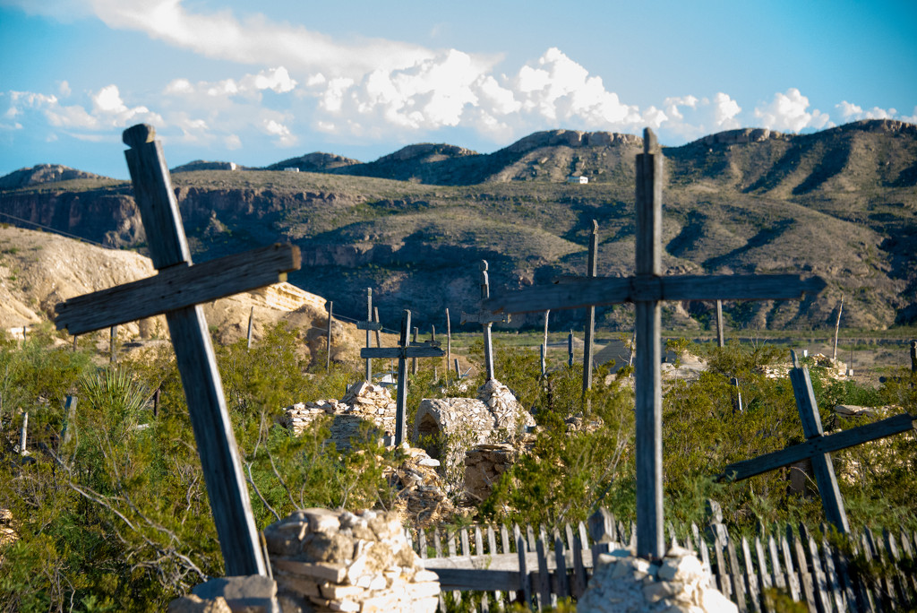 Terlingua Cemetery by stray_shooter