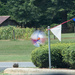 Patriotic pinwheel and flags by randystreat