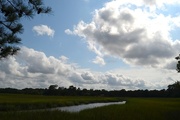 1st Jul 2015 - Marsh, clouds and creek, Charles Towne Landing State Historic Site, Charleston, SC
