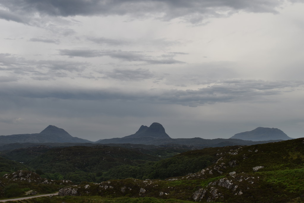 Canisp, Suilven, and Cul Mor by christophercox