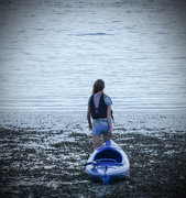 1st Jul 2015 - Sunset Kayaker